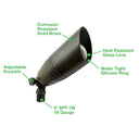 Envision BLT-BR-ORB-12V-3 Landscape Bullet Light - MR-16: Style 3: Traditional, Oil Rubbed Bronze