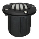 Envision IGL-RB-BR-MBL-12V In-Ground Light: Ribbed Lens, Matte Black