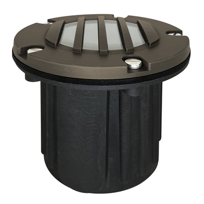 Envision IGL-RB-BR-ORB-12V In-Ground Light: Ribbed Lens, Oil Rubbed Bronze