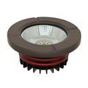 Envision LED-IGL-FL-5W-RGB+5CCT-ALM-BZ-LV In-Ground Light: Flat Open Lens, Bronze