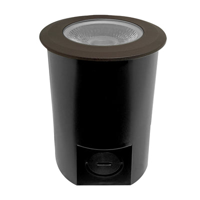 Envision LED-IGLS-FL-9W-5CCT-ALM-BZ-LV In-Ground Light - Small: Flat Open Lens, Bronze