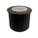 Envision LED-IGLS-FL-9W-5CCT-ALM-BZ-LV In-Ground Light - Small: Flat Open Lens, Bronze