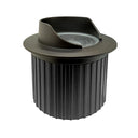 Envision LED-IGLS-SH-9W-5CCT-ALM-BZ-LV In-Ground Light - Small: Shroud Open Lens, Bronze