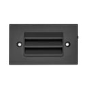 Envision LED-STEP-LVR-SM-5-4W-5CCT-ALM-BL-LV Surface Mount Step Light - 5inch Width - Louver, Black