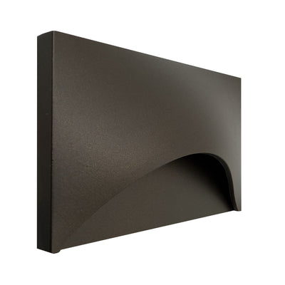 Envision LED-STEP-SC-3W-5CCT-HZ-ALM-BZ-LV Landscape Step Light - Horizontal - Semi-Circle, Bronze