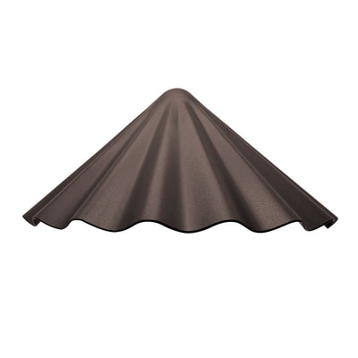 Envision PL-H-ALM-BZ-DC Path Light Cap: Decorative, Bronze