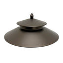 Envision PL-H-ALM-BZ-DT Path Light Cap: Double Top, Bronze