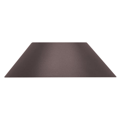 Envision PL-H-ALM-BZ-FL Path Light Cap: Flat, Bronze
