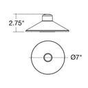 Envision PL-H-BR-ORB-1 Path Light Cap: Style 1, Oil Rubbed Bronze