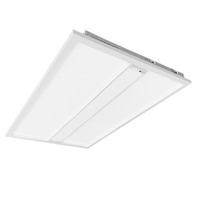Envision LED-CBT-GL-2X4-3P50-5CCT-SR 2x4 Troffer: GLIDE-Line, 50/40/30w, White