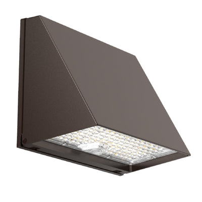 Envision LED-WPFC-TRZ-5P60-TRI-BZ-PC Wall Pack: FC-Trap-Line: Sensor Ready, 60/50/40/30/20W, Bronze
