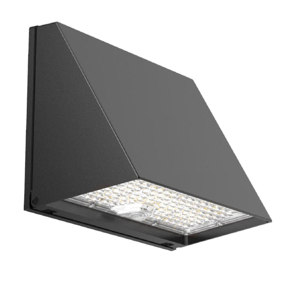 Envision LED-WPFC-TRZ-5P120-TRI-BL-PC Wall Pack: FC-Trap-Line: Sensor Ready, 120/110/100/90/80W, Black