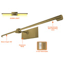 Envision LED-VT-CRD-29-21W-5CCT-GL Vanity Light - Contemporary Round, Gold