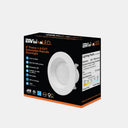 Envision LED-RDL-4-3P12-5CCT-WH-SM 4" Retrofit Downlight: RDL-Line, 12/10/8w, White