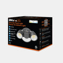 Envision LED-XSL2R-2P25-TRI-BL-PIR Security Light - Round Double Head PIR, 25/16W, Black
