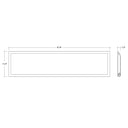 Envision LED-BPL-1x4-5P32-5CCT-HL-SR 1x4 LED Panel: Backlit-Line Control Ready, 32/27/22/17/12w, White