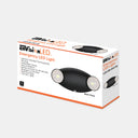 Envision LED-EM-DHC-BL Emergency Bug Eye Double Headed Fixture, 3w, Black