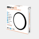 Envision LED-SLDSKR-19-35W-5CCT-BLK 19" Surface Mount Round: Slim-Line, Black