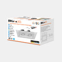 Envision LED-SQM2-TML-4-30W-5CCT-WH-20 4" Multiple Trimless: Double Head, White