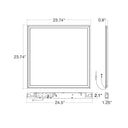 Envision LED-FRM-2X2-3P32-TRI 2x2 Frame Drop In: ARCY-Line, 32/24/16w, White