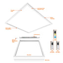 Envision LED-FRM-2X4-3P45-TRI 2x4 Frame Drop In: ARCY-Line, 45/32/24w, White