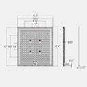 Envision ARL3-3P450-3B-1-2-3 Area Light: OPTIC-Line (Selectable): Lens for Type I, II, III 5P450