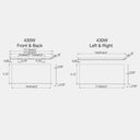 Envision ARL3-3B-XXL-HSS-BZ ARL3: OPTIC-Line: 4 Piece Shield for 5P450 BACK/FRONT/SIDES, Bronze