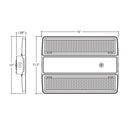 Envision LED-LHB-OPT-3P165-CTRI-UNV Linear Highbay: OPTIC-Line, 165/130/110w, White Frosted