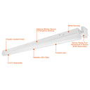 Envision LED-RST-4FT-3M80W-5CCT-SR 4' Strip, 80/65/50w, White