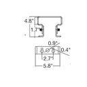 Envision ARL3-TR-BL ARL3: Trunnion, Black