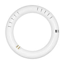 Envision LED-T9-DF-8I-11W-4CCT T9 8" Cicline Glass + PC Coating TRIPLE FIT Ballast, or AC Direct Single/Double (FROSTED LENS)