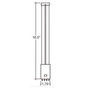 Envision LED-PL-2G11-16-16W-5CCT PL Lamp 2G11 (Hybrid) Directional Horizontal, Frosted