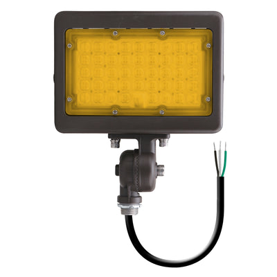 Envision LED-ARL-2P50-22K-BZ-KN-PC Mini Flood: M-Line 1/2" Knuckle, 50/35w, Bronze