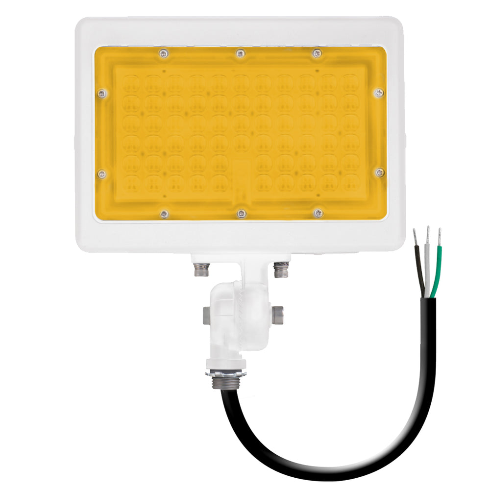Envision LED-ARL-3P80-22K-WH-KN-PC Mini Flood: M-Line 1/2" Knuckle, 80/70/60w, White