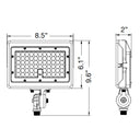 Envision LED-ARL-3P80-22K-WH-KN-PC Mini Flood: M-Line 1/2" Knuckle, 80/70/60w, White