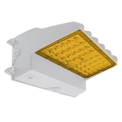 Envision LED-WPFC-FL-5P60W-22K-WH-PC Wall Pack: Flat-FC-Line, 60/50/40/30/20W, White