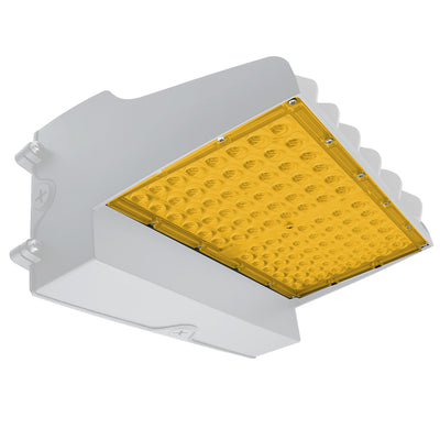 Envision LED-WPFC-FL-5P120W-22K-WH-PC Wall Pack: Flat-FC-Line, 120/110/100/90/80W, White