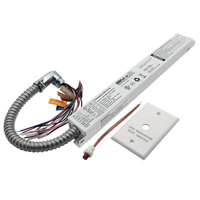 Envision LED-EMB-16W-HV-0/10V Emergency Back Up: 120v OUTPUT (Works with 0-10V Dim or <16W fixtures