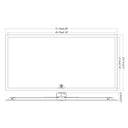 Envision LED-BPL-2X4-3P325-CTRI-UNV-SR 1x4 LED Panel: Backlit-Line, 325/290/260w, White