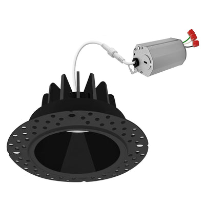 Envision LED-DLJBX-TML-2R-8W-5CCT-BLK 2" Round Downlight: Trimless-Line, White