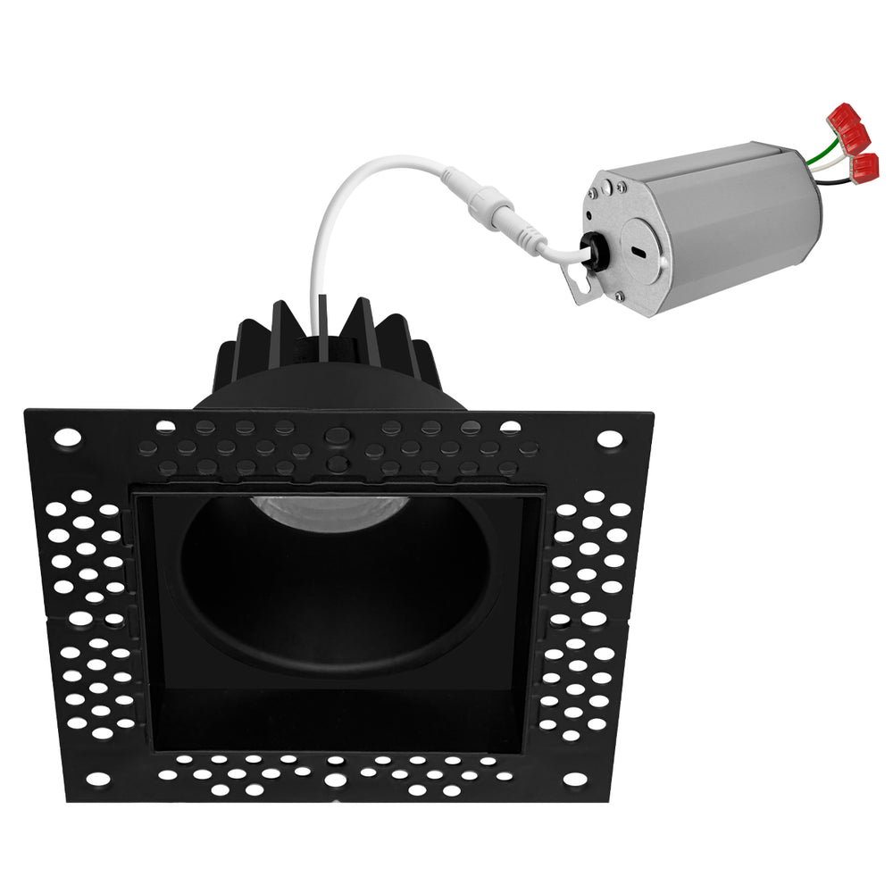 Envision LED-DLJBX-TML-2SQ-8W-5CCT-BLK 2" Square Downlight: Trimless-Line, White