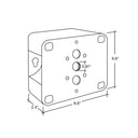 Envision WPFC-ARC-JBOX-BL WPFC-ARC : Wall Mount Bracket for conduit runs, Black