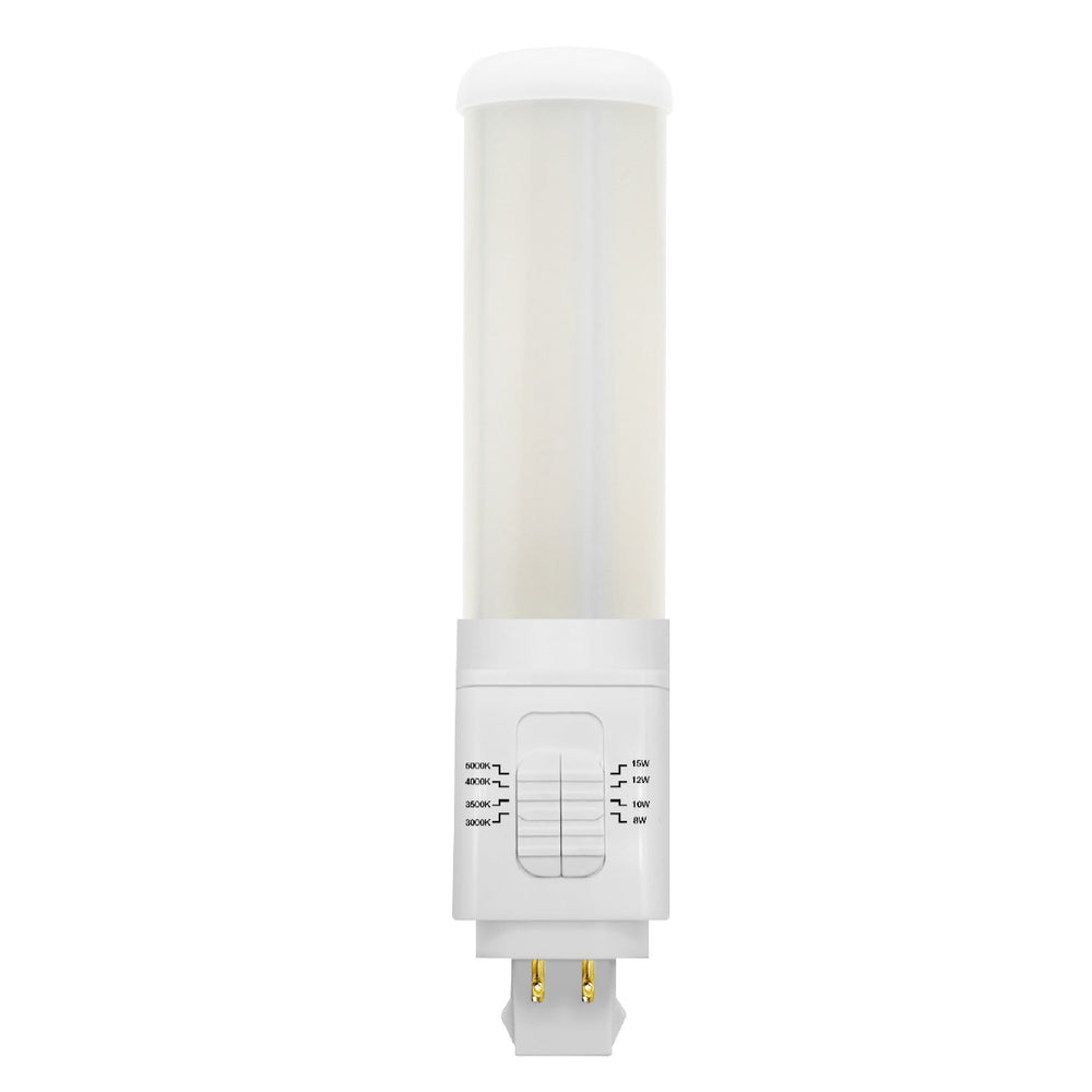 Envision LED-PL-G24-4P15-4CCT-OMNI PL Lamp G24 (Hybrid) Omni-Directional, 15/12/10/8w, Frosted