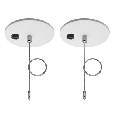 Envision UDL2-6FT-CPR-1WR-WH Suspension Kit:6' Canopy Top 1 Wire (2 pcs)