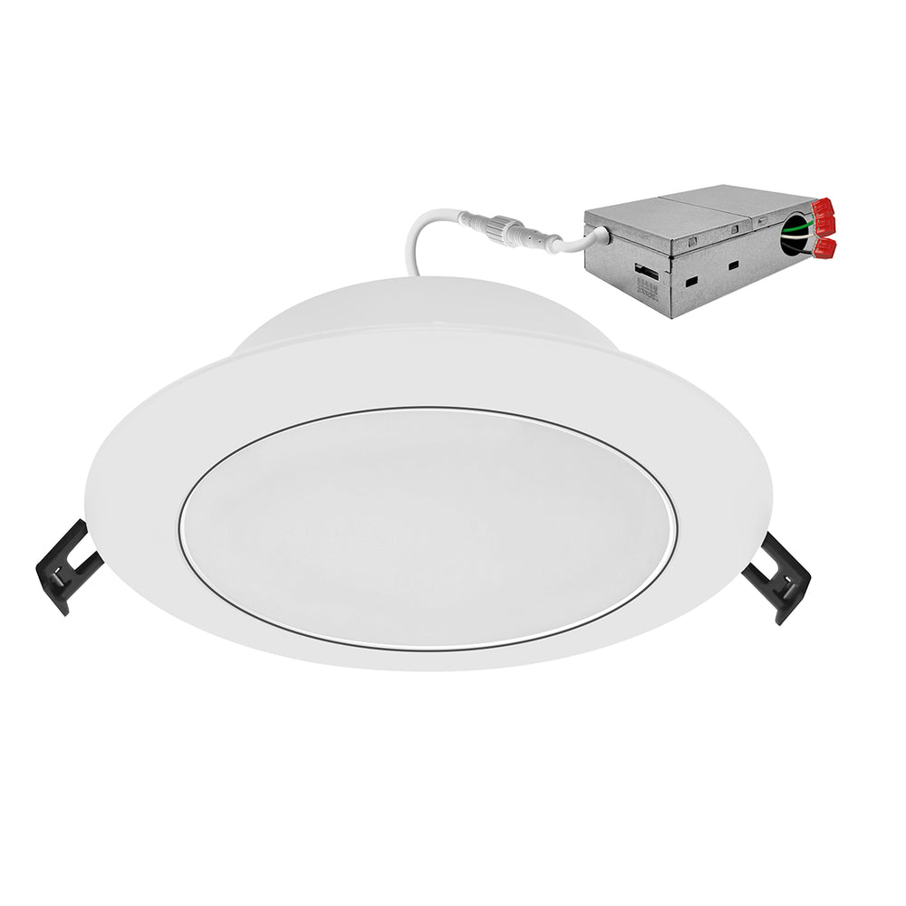Envision LED-SL-TLAT-6R-13W-5CCT-WH 6" Adjustable Slim Panel Wafer, White
