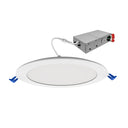 Envision LED-SL-PNL-8R-3P22HL-5CCT-WH 8" Round Slim Panel Wafer Downlight, 22/18/12w, White