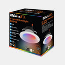 Envision LED-ECODL-4-10W-RGB+W 4" Retrofit Downlight: RGB+W, White