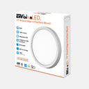 Envision LED-SLDSKR-12-22W-5CCT-WH 12" Surface Mount Round: Slim-Line, White
