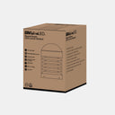 Envision LED-BLD-RD-5CCT-LV-DM-BL Bollard Head: Round Louver Dome Top Black Finish, 22/16/12W
