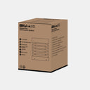 Envision LED-BLD-RD-5CCT-LV-FL-BL Bollard Head: Round Louver Flat Top Black Finish, 22/16/12W